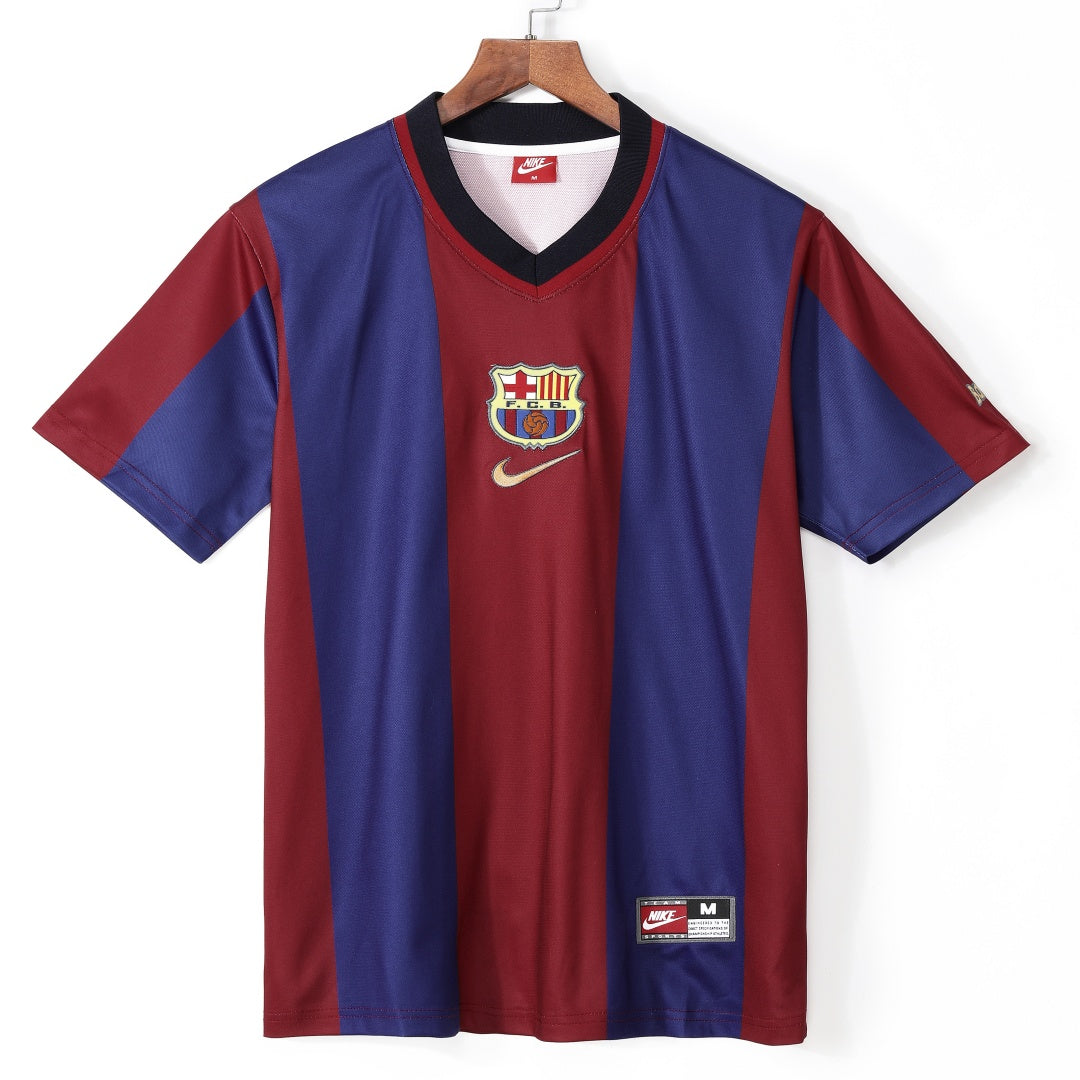 1998-1998 Maillot Barcelone Domicile Rétro