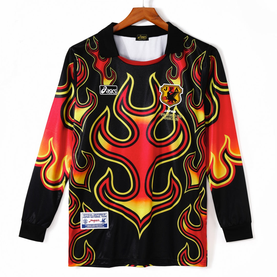 1998 Maillot  japon Rétro  Manches Longues